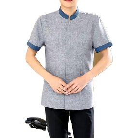 Cleaning Clothes Manufacturer - Oem Customized Design Unisex Half-sleeved Hotel