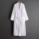 Waffle Bathrobe Manufacturer - Oem Customized Logo Pure Cotton Waffle Hotel Towel