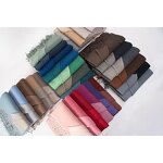 Macaron Scarf Manufacturer - 2025 New Model Double-Sided Women's Winter Fashion Tassel