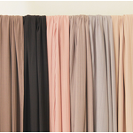 Jersey Scarf Manufacturer - High Quality Ribbed Naqab Cotton Hijab Muslim for Autumn Season