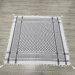 Keffiyeh Scarf Manufacturer - Original Kuffiyeh Woven Royal Shemagh Handmade Arab Print Palestine