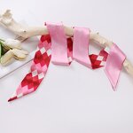 Simulation Scarf Manufacturer - Pink Ribbon Spring Summer All-match Thin Narrow Long Fashion Wholesale