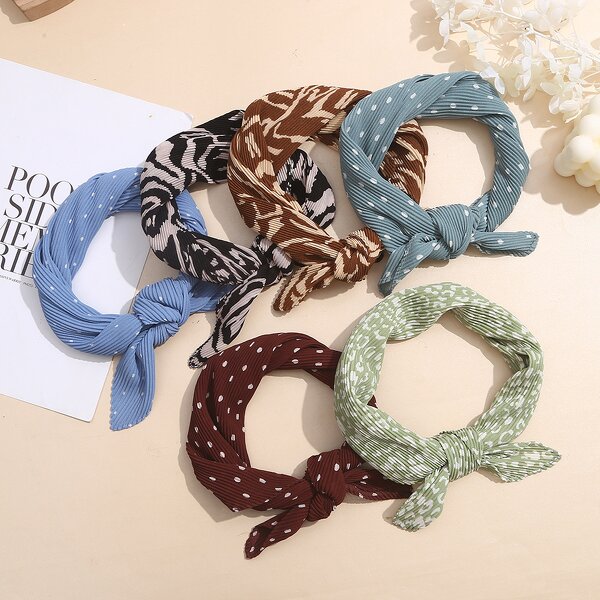 Small Square Towel Manufacturer - Fashionable New Cotton Linen Autumn Winter Women All-match Printed