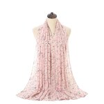 Chiffon Floral Scarf Manufacturer - Autumn New Print Female Retro Elegant Headscarf Wholesale