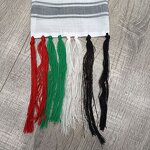 Arab Ethnic Keffiyeh Manufacturer - Floral Jacquard Long Polyester Hijab Scarf for Men Middle East Style