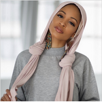 Jersey Scarf Manufacturer - High Quality Ribbed Naqab Cotton Hijab Muslim for Autumn Season