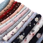 Ethnic-Style Hijab Manufacturer - Solid Muslim Printed Chiffon Long Arab Headscarf Floral Islam Shawl Wrap Logo