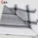 Muslim Hijab Caps Manufacturer - Printed Square Scarf Islamic Arab Dubai Saudi Arabian Men's Headscarf