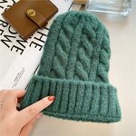 Jacquard Beanie Hat Manufacturer - Solid Outdoor Warm Padded In-Stock Fashion Wholesale Men Women European