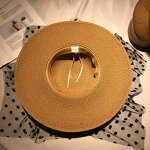 Straw Hats Manufacturer - Wholesale Japan Korean Big Breathable Beach Summer Women Panama Ladies Wide Brim