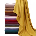 Gold Foil Jersey Hijab Manufacturer - 2025 New Shimmer Premium Quality Stretchy Shawl Printed Dubai Headscarf