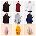 XXL Abaya Manufacturer - New Ethnic Free New Fashion Hijab Women Made Polyester Saudi Islamic Clothing Adults