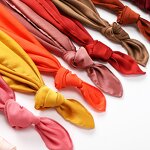 Crinkle Satin Hijab Manufacturer - 3pcs/Box Solid Color Plain Scarf Muslim Shawls Headband Islamic Headscarf