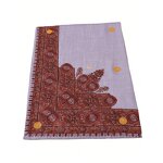 Men's Shawl Manufacturer - High Quality Breathable Embroidered Square Hijab Kashmiri Design for Party