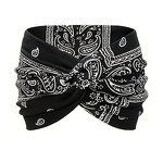 Yoga Hair Band Manufacturer - Cross-border New Ultra Wide Edge Women's Elastic Knot Premium Hair Accessories