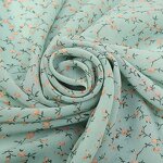 Chiffon Floral Scarf Manufacturer - Autumn New Print Female Retro Elegant Headscarf Wholesale