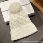 Korean Style Beanie Manufacturer - Winter Autumn All-Match Fleece-Lined Knitted Hat Youth Middle-Aged Soft Fashionable