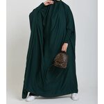 Ramadan Abaya Manufacturer - 2024 Dubai Full Coverage Prayer Hijab Long PRAYER SET One PIECE Women Muslim Dress