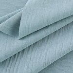 Abaya Robe Fabric Manufacturer - Middle East Women's 68 Widened Satin Dress Ice Silk Wrinkle Polyester Summer Eid