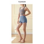 Yoga Pants Manufacturer - Women's Summer Peach Hip Tight Quick-Drying Tie-Dye for Running Fitness & Yoga