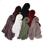 White Jersey Hijab Manufacturer - Luxury Summer for Women High Quality Long Sport Style Printed Scarf
