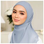 Lace Wedding Shawl Manufacturer - Malaysia Custom Hot Drills Embroidery Lace Scallop Voile Chiffon