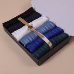 Silk Striped Shawl Manufacturer - New 6 Pack Bright Elegant Outgoing Women's Sunscreen Scarf Box Ready Stock