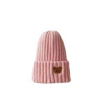Wool Hat Manufacturer - Autumn Winter for Boys and Girls Cute Ins Baby Ear Cover Hat With Embroidered Candy