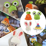 Pet Hat Manufacturer - Handmade Winter Small Frog Rabbit Carrot Pagoda Knitted for Hamsters