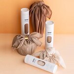 Packaging Box Manufacturer - Eco-Friendly Custom Cylinder T-Shirt Scarf Cardboard with Window