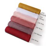Muslim Shawl Manufacturer - Wholesale Cheap Solid Color Modal Cotton Plain Viscose