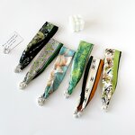 Small Scarf Manufacturer - Magnetic Buckle for Ladies New Advanced Satin Fashionable All-Match