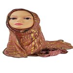 Pearl Hijab Manufacturer - Hot 18 Color Stock Bronzing Beads Design New Head Hijabs Viscose