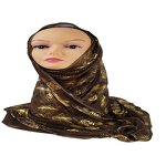 Pearl Hijab Manufacturer - Hot 18 Color Stock Bronzing Beads Design New Head Hijabs Viscose