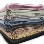 Pearl Muslim Shawl Manufacturer - Factory Inventory 200*70 Big Size Monochrome Ladies' Bubble