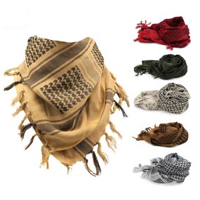 Tactical Headscarf Manufacturer - Men's Outdoor Windproof Arabic with Animal Pattern Canvas Fabric