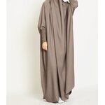 Ramadan Abaya Manufacturer - 2024 Dubai Full Coverage Prayer Hijab Long PRAYER SET One PIECE Women Muslim Dress