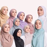 Chiffon Hijab Set Manufacturer - 5 Piece and Matching Scarf With Matching Underscarf for Women
