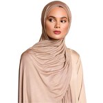 Polyester Jersey Scarf Manufacturer - Wholesale New Fashion Solid Plain Bubble Women's Hijab Long