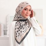 Cotton Square Scarf Manufacturer - 2024 New Summer High Malay Square Balinese Pattern Custom Logo