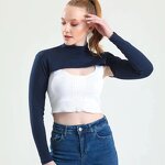 Ruffle Arm Sleeves Manufacturer - High Elasticity Adjustable Colorful Cross-Border Modal Cotton Long Cover