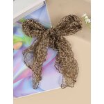 Satin Silk Scarf Manufacturer - OEM Panuelos De Seda 42*115 Fashion Cashew Printed