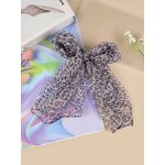 Satin Silk Scarf Manufacturer - OEM Panuelos De Seda 42*115 Fashion Cashew Printed