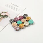 Magnetic Hijab Pin Manufacturer - Round Shawl Magnet Scarf Pin Headscarf Abaya Clasp Brooch