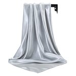 Satin Silk Hijab Manufacturer - OEM New Wholesale 90x90 Panuelos De Seda Plain for Outdoor Use