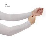 Arm Sleeves Manufacturer - Soft Skin-Friendly Elastic Female Sun Protection New Anti-Skid Cotton Base Ice