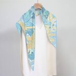 Triangle Scarf Manufacturer - Korean Autumn Thin Niche Design Shawl Fashion All-match Decorative