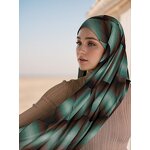 Water Print Shawl Manufacturer - Premium Ombre Marble Animal Patterned Hijabs for Muslim Ethnic