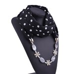 Scarf Necklace Manufacturer - Wholesale Custom Pendant Jewelry Tassel Polyester