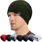 Men's Beanie Hat Manufacturer - Wholesale Custom Logo Fashion Plain Warm Winter Knitted for Men